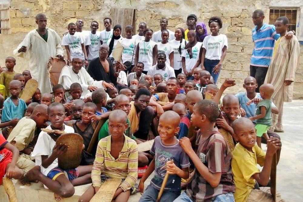 MDG, Maison de la Gare, an organization for the talibé children, Saint ...